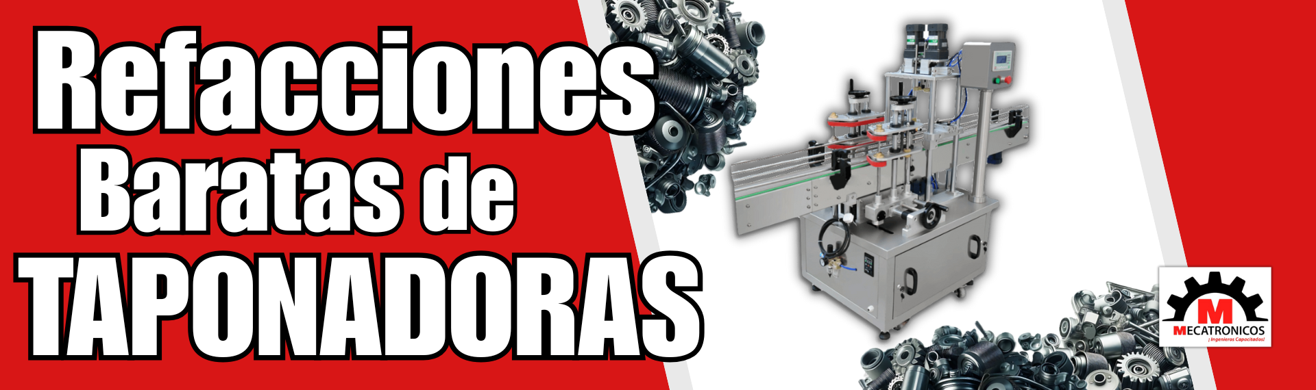 Dónde Conseguir Refacciones Baratas para Taponadoras sin Perder Calidad